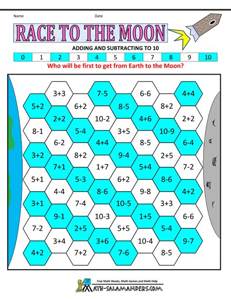 Kindergarten Math Games .